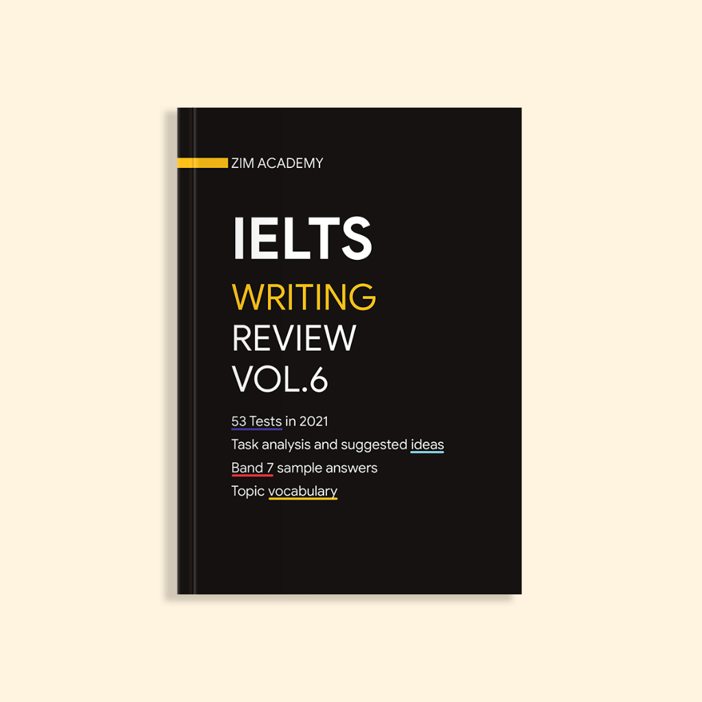 Sách tổng hợp và giải đề thi IELTS Writing 2021 - IELTS Writing Review 2021