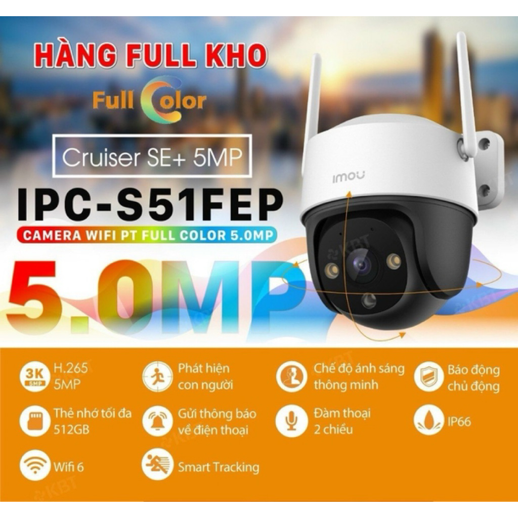 Camera imou S51FEP 3k