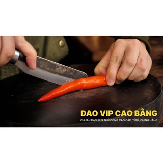 Dao bổ cau nhíp xe cán gỗ DBCM DAO VIP CAO BẰNG
