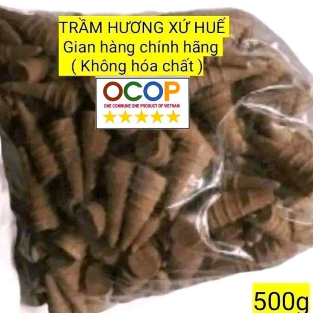 500g Trầm Quế huế  ( 170 nụ + TẶNG 5 nụ trầm VĨNH THUẬN PHÁT không hóa chất, 100% quế thật )