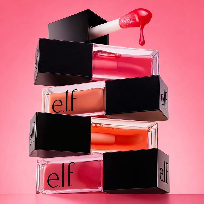 Son Bóng ELF, Son Bóng Có Nhũ Giúp Căng Môi Glow Reviver Lip Oil, Plumping Lip Oil, Lip Oil Glimmer 