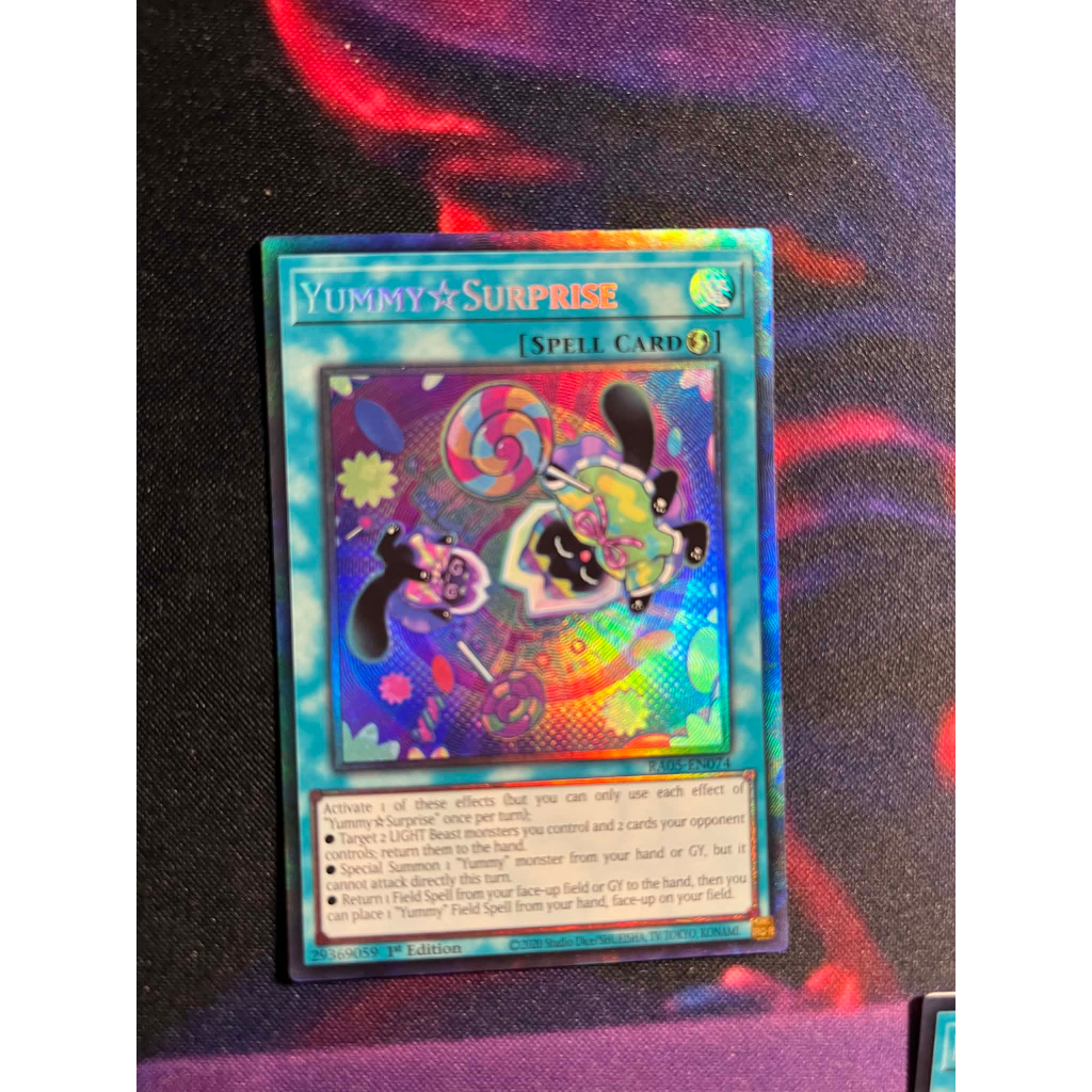 TGT Yugioh thẻ bài Yugioh chính hãng Yummy Suprise RA05-EN074 collector