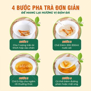 Trần bì 1kg, vỏ quýt, cam sấy khô, thơm, sạch - Lãn Ông