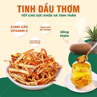 Trần bì 1kg, vỏ quýt, cam sấy khô, thơm, sạch - Lãn Ông