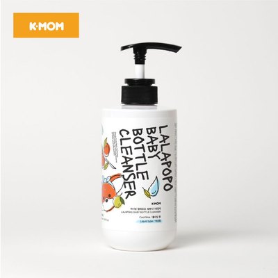 Gel rửa bình thuần chay cao Lalapopo K-Mom Hàn Quốc dạng chai 500ml