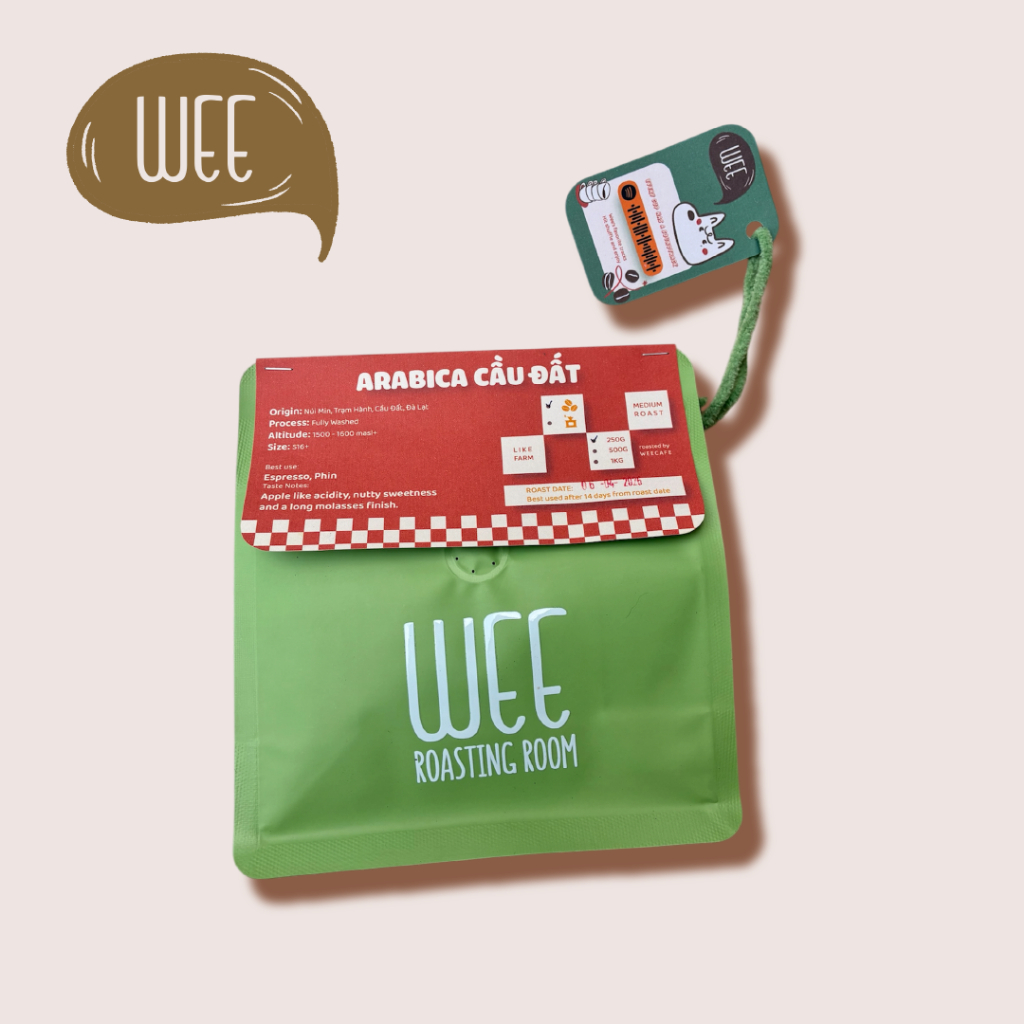 Arabica Cầu Đất LikeFarm - Weecafe - Weeroastingroom