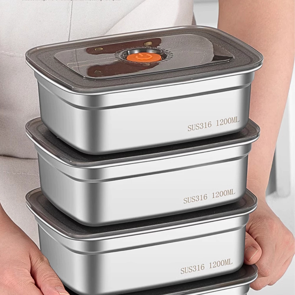 SET 3 HỘP INOX 304 HANAMO CAO CẤP KÈM NẮP – BẢO QUẢN THỰC PHẨM AN TOÀN, DÙNG ĐƯỢC LÒ VI SÓNG