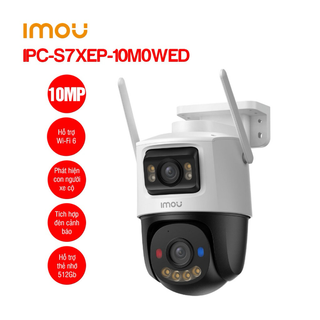 Camera imou S7XEP 10MP (5MP+5MP)