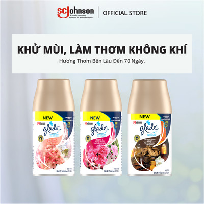 GLADE Lõi Xịt Thơm Phòng Tự Động Lưu Hương Bền Lâu Đến 70 ngày 252ml