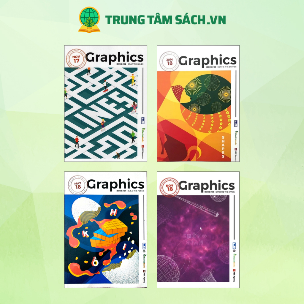 Sách - Graphics Issue: Học Vẽ & Thiết Kế