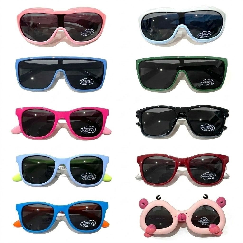 Kính Mát Trẻ Em Eyeplus Gọng Êm Nhẹ Không Đau Tai Chống Tia UV400 Đa Dạng Kiểu Dáng Lựa Chọn
