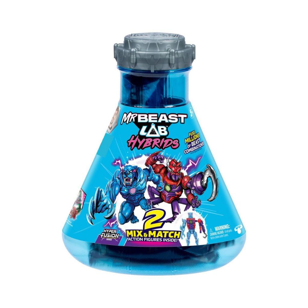 Đồ Chơi Bình Thí Nghiệm Hybrids Wave 1 - 2 Sinh Vật Lai MRBEAST LAB 24903 - Giao Hàng Ngẫu Nhiên