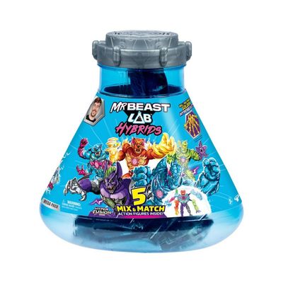 Đồ Chơi Phòng Thí Nghiệm Siêu Cấp Hybrids 5 Sinh Vật Lai MRBEAST LAB 24910 - Giao Hàng Ngẫu Nhiên
