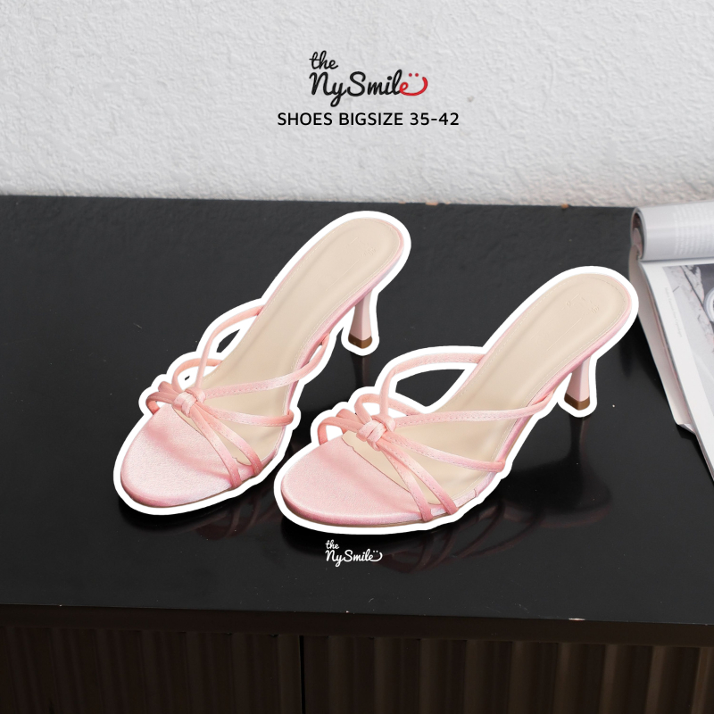 Giày nữ bigsize (35-42) DÉP GUỐC 5P mang đi làm đi tiệc - The Nysmile - ROHI