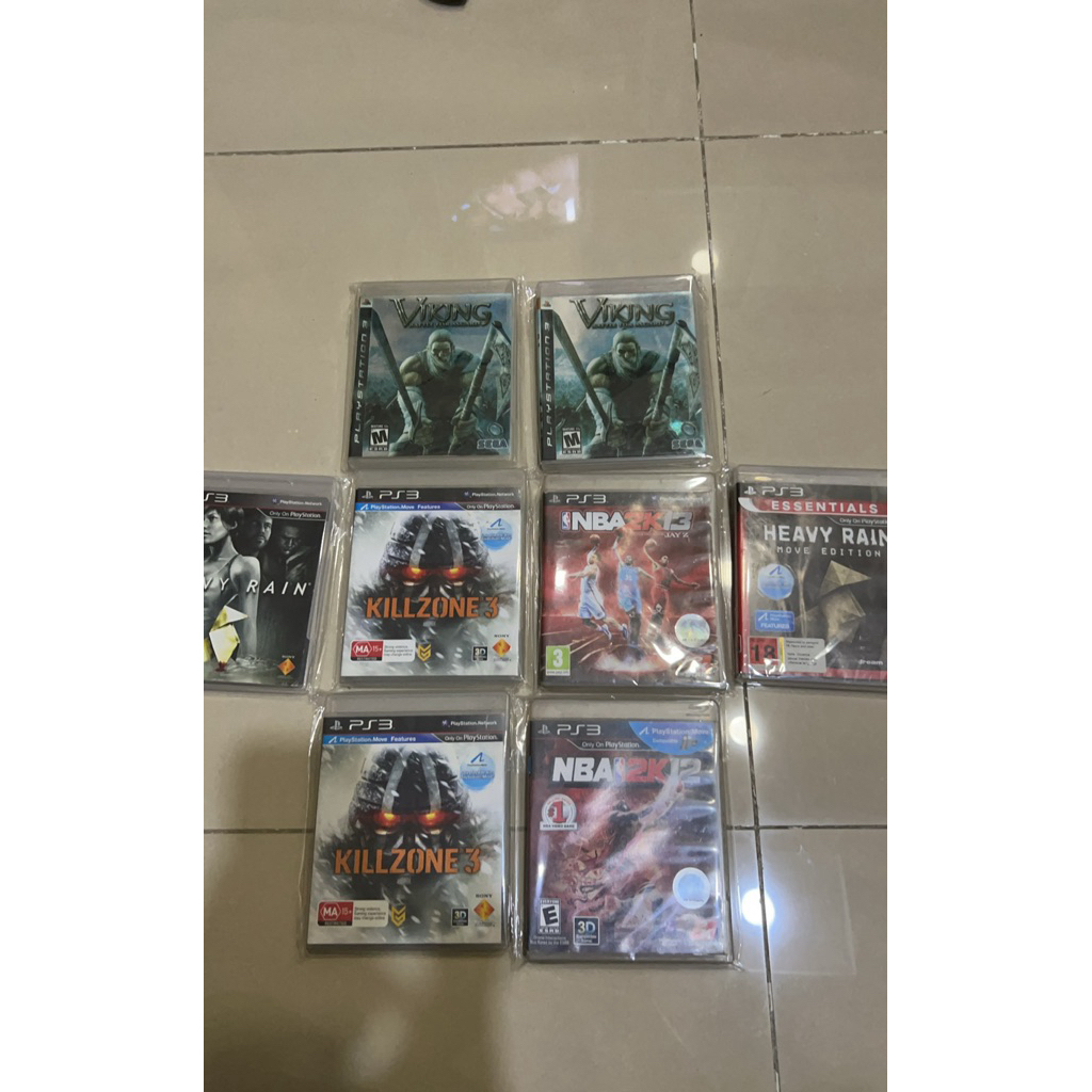 Game PS3 Heavy Rain,Viking battle for asgard, NBA..