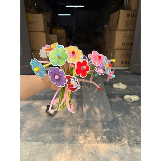 Sticker hoa giấy (kẽm nhung) – điểm xuyết xinh xắn cho mọi món quà tặng sinh nhật, tặng bé
