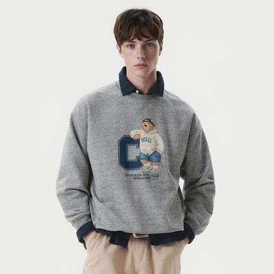 Áo Sweater WHO.A.U Steve Photo Sweatshirt_WHMWG2221U