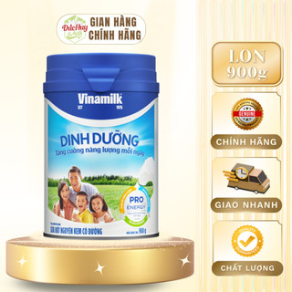 Sữa bột nguyên kem dinh dưỡng vinamilk lon 900g