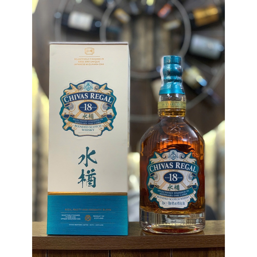 CHIVAS 18 MIZUNARA - NHẬP KHẨU CHÍNH HÃNG - THỂ TÍCH 700ML NỒNG ĐỘ 40%