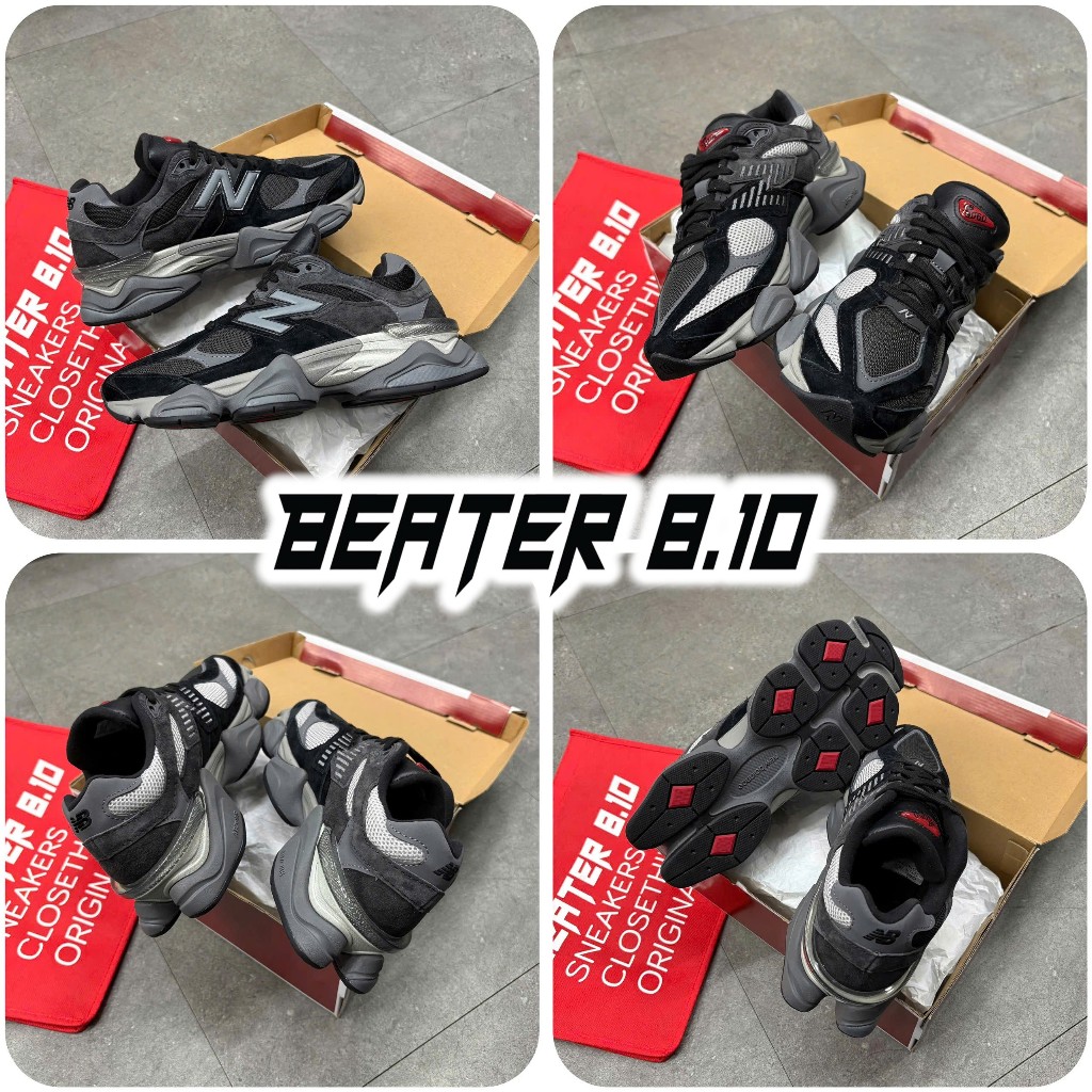 Giày Thể Thao New Balance 9060 “Black Castlerock Grey” – U9060BLK | Beater 8.10