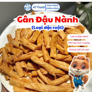 500g Gân Đậu Nành( Sườn Non Thanh ) Chay loại đặc ruột ngon - nguyên liệu khô 47Food, 1 Gân,