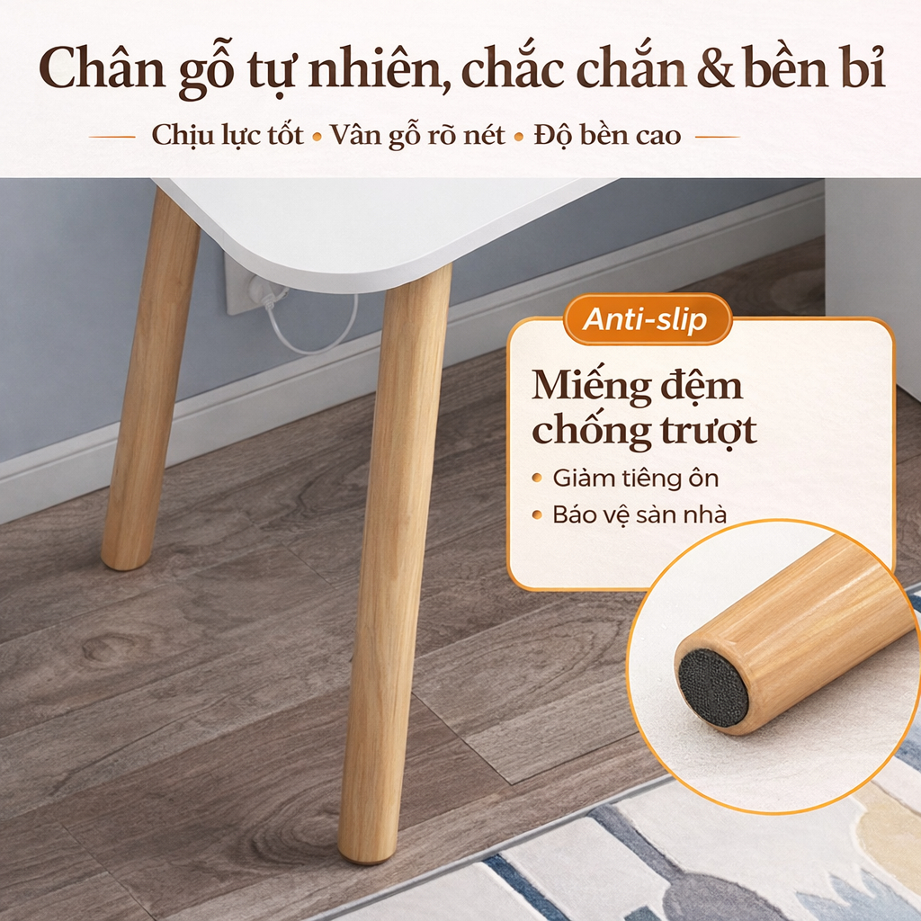 HUHU Bàn làm việc Kệ sách để bàn đa năng decor  Bàn làm việc học tập gỗ cực xinh thương hiệu | BigBuy360 - bigbuy360.vn