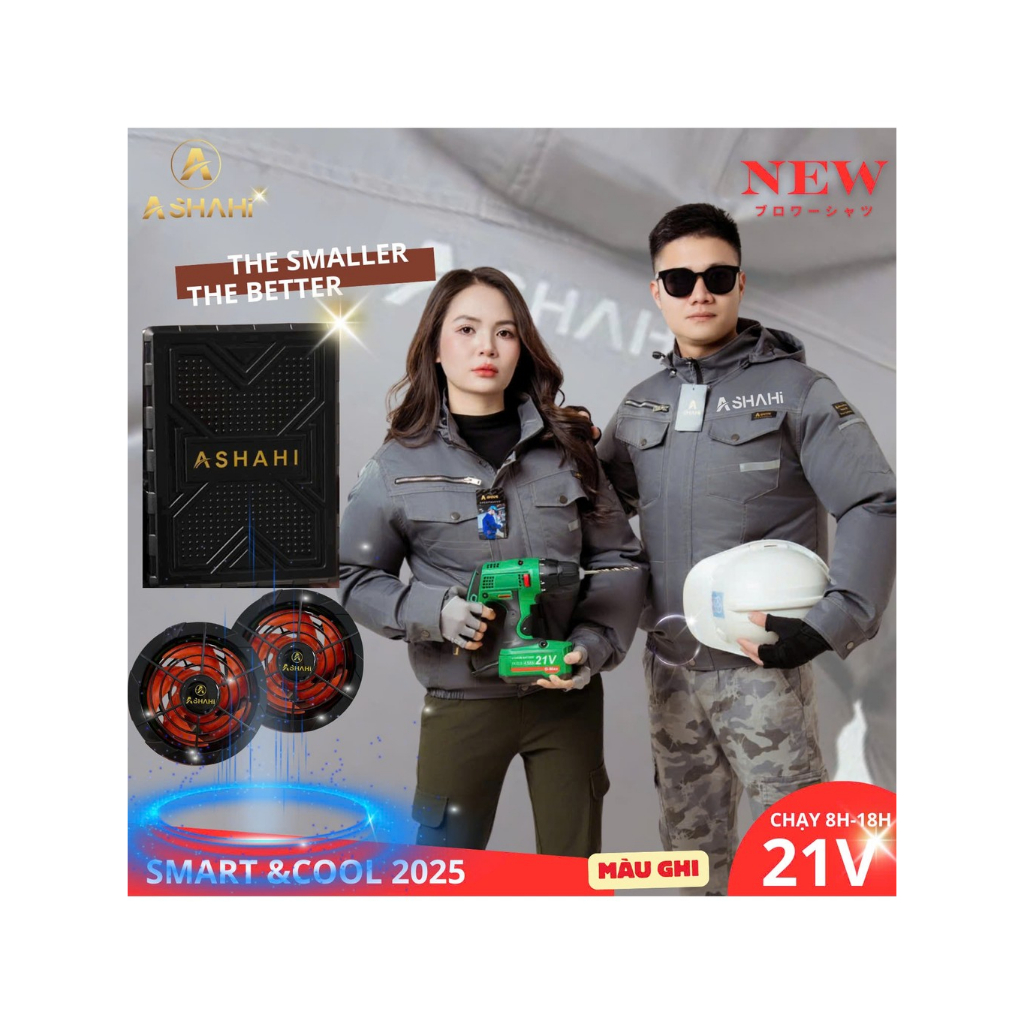 ÁO ĐIỀU HOÀ ASHAHI 21V CHÍNH HÃNG