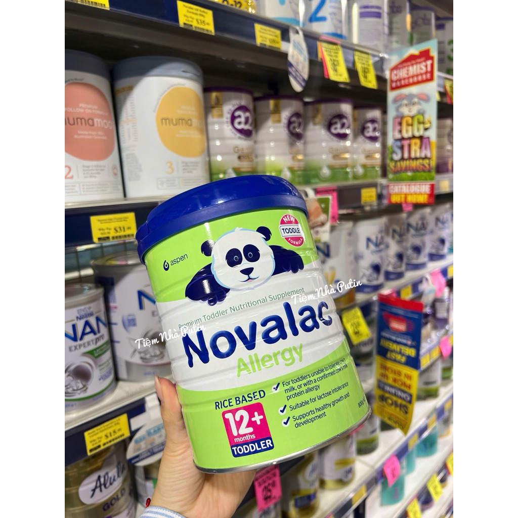 ✈️[Date 22/01/2028] Sữa Novalac Allergy Úc cho bé dị ứng đạm sữa bò 800g