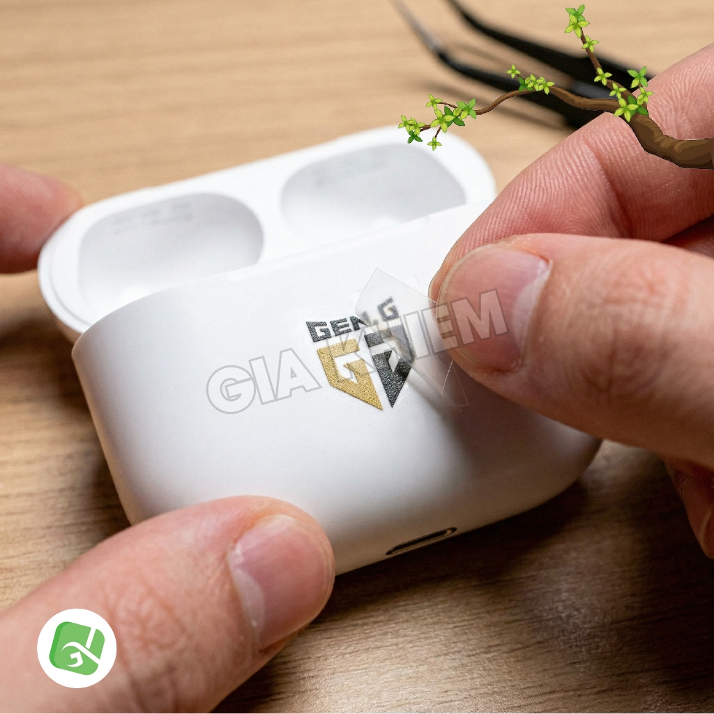 Bộ Sticker Nổi Logo Gen.G Esports LoL - Canyon - Chovy - Duro - Kiin - Ruler | Sticker UV DTF
