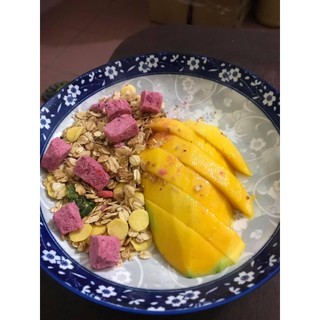 [Xả Hàng] Ngũ Cốc Giảm Cân Ăn Kiêng Mix Hạt, Sữa Chua Tím, Hồng Đậm 400g