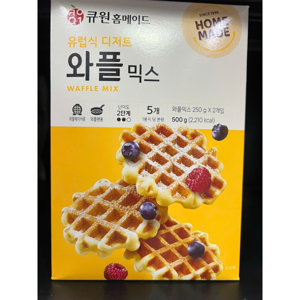 Bột làm bánh waffle hàn quốc 500g - 와플 믹스