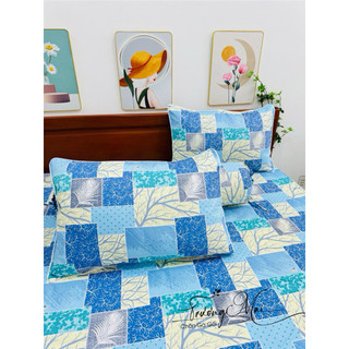 Ga gối Thắng Lợi (hàng HIỆU) 100% cotton 4 món không kèm chăn