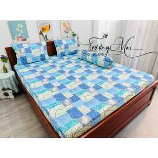 Ga gối Thắng Lợi (hàng HIỆU) 100% cotton 4 món không kèm chăn