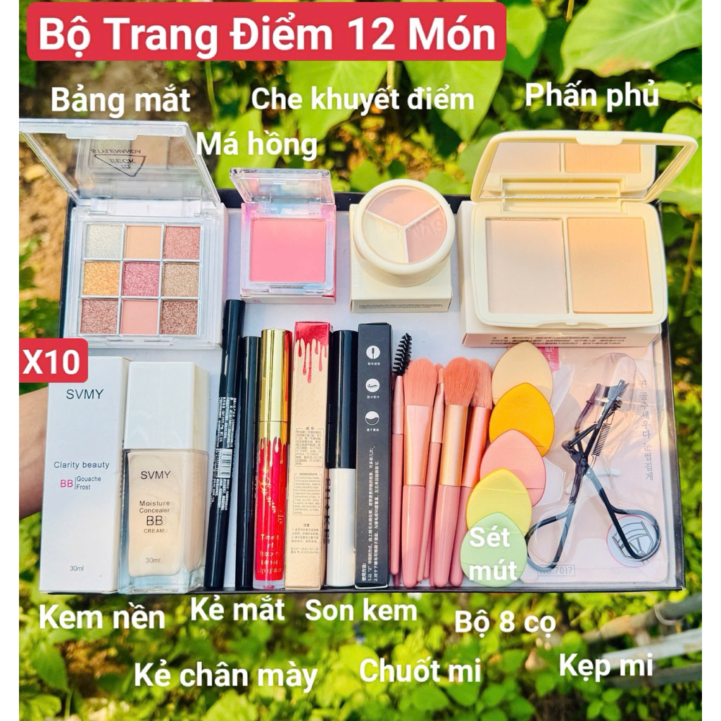 Bộ trang điểm cá nhân/bộ trang điểm đi tiệc/set makeup/ trọn bộ trang điểm/ bộ makeup cá nhân/......