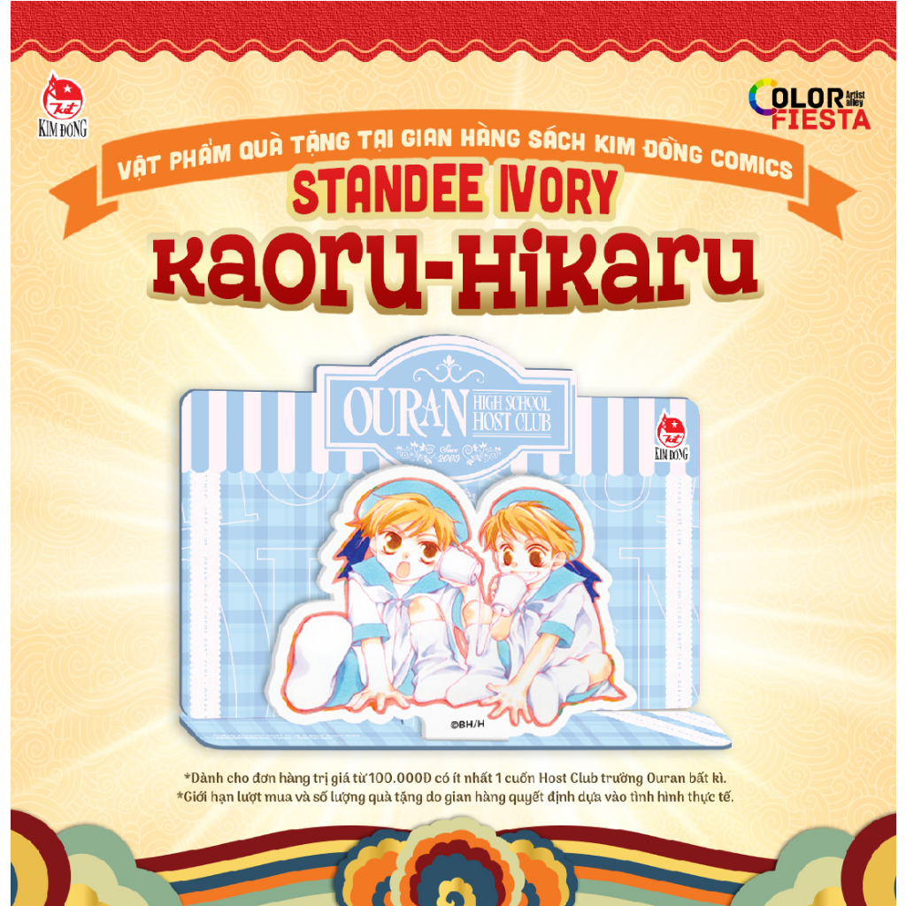 Standee Fes - Ouran Host Club High School - Fes Color Fiesta 2026