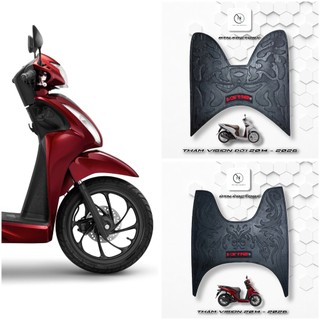 thảm cao su lót chân xe Vision các đời 2014 - 2026 MS02 (mỏng)