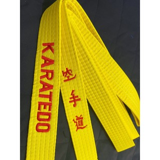 Đai phong trào Karate các màu
