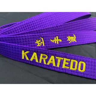 Đai phong trào Karate các màu