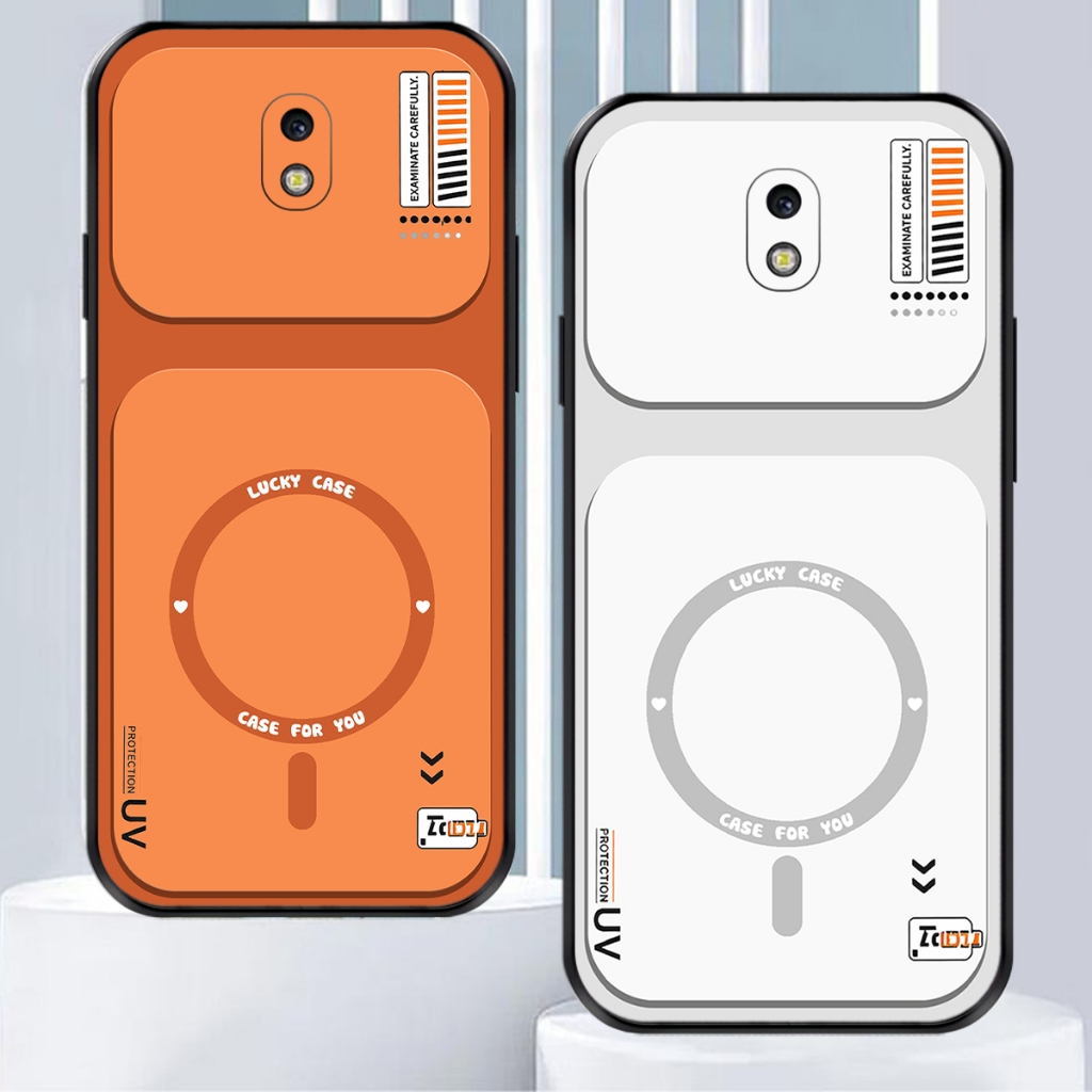 Ốp lưng cho SAMSUNG J2 J2 Pro J2 Prime J3 Pro J7 PRO in hình nam châm cam vũ trụ hot trend