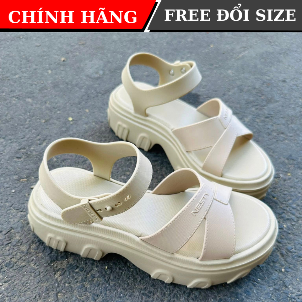 Giày Sandal Nữ Đế Cao NESTY NE35 (Hàng Việt Nam - Chất lượng cao)