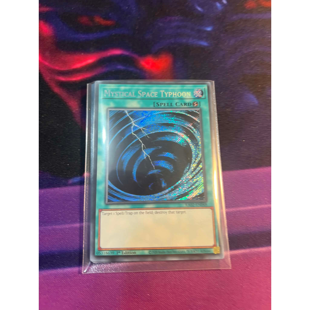 TGT Yugioh thẻ bài Yugioh chính hãng Mystical Space Typhoon RA02-EN048