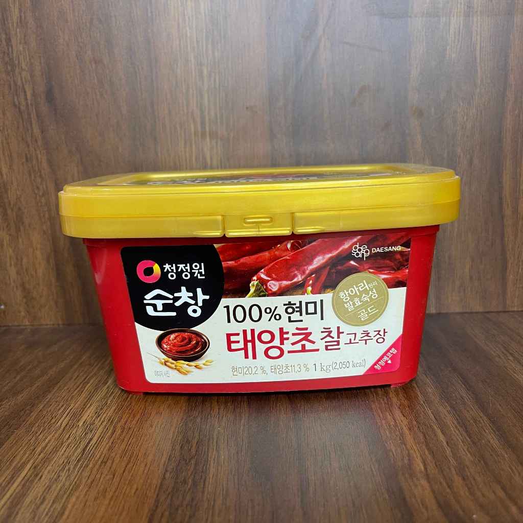 Tương Ớt Gochujang Gold Daesang Hộp 1KG | Tương Ớt Hàn Quốc Lên Men Làm Tokbokki, Cơm Trộn, Mì Cay, 