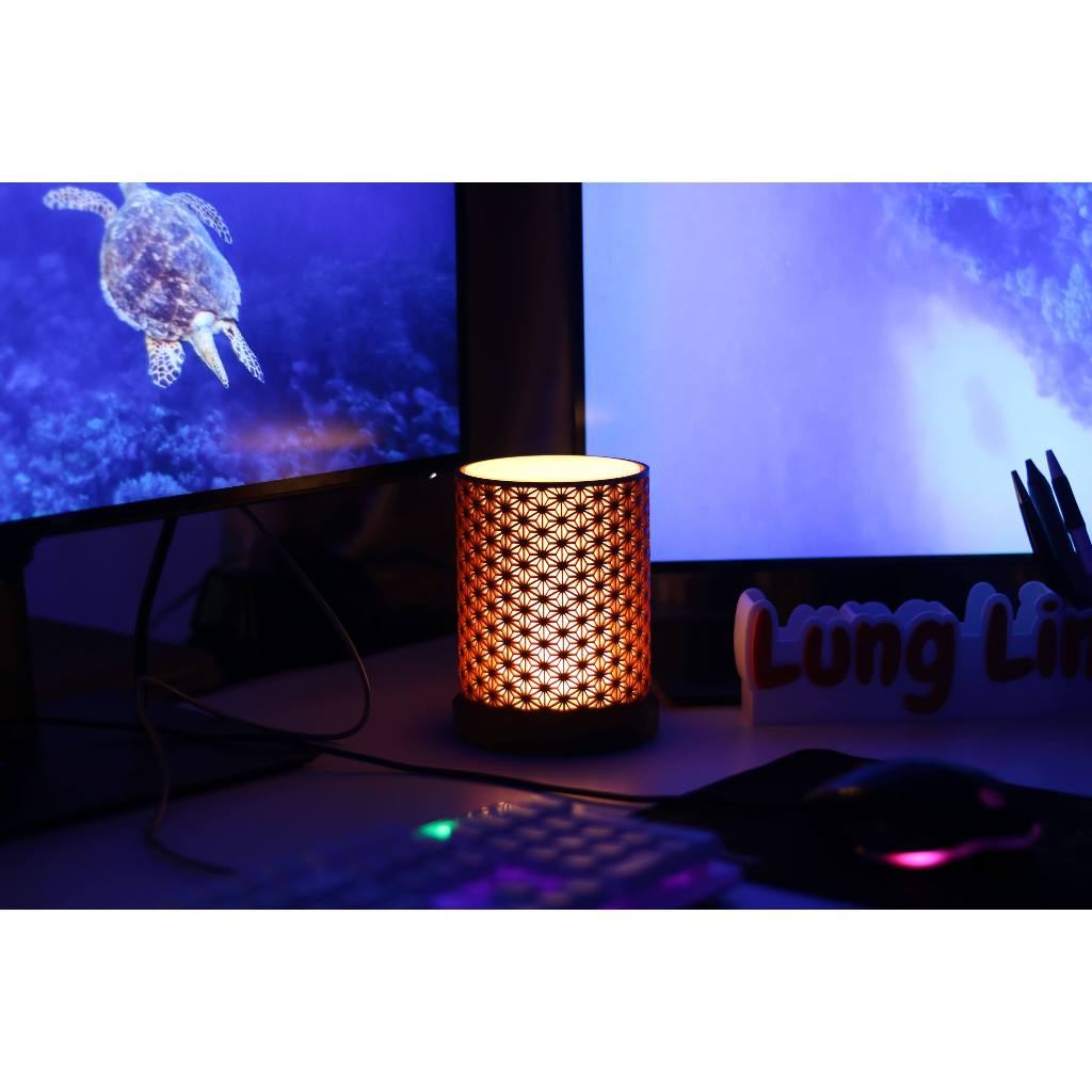 Đèn Decor Phong Cách Nhật Bản - Kumiko Lamp 3D