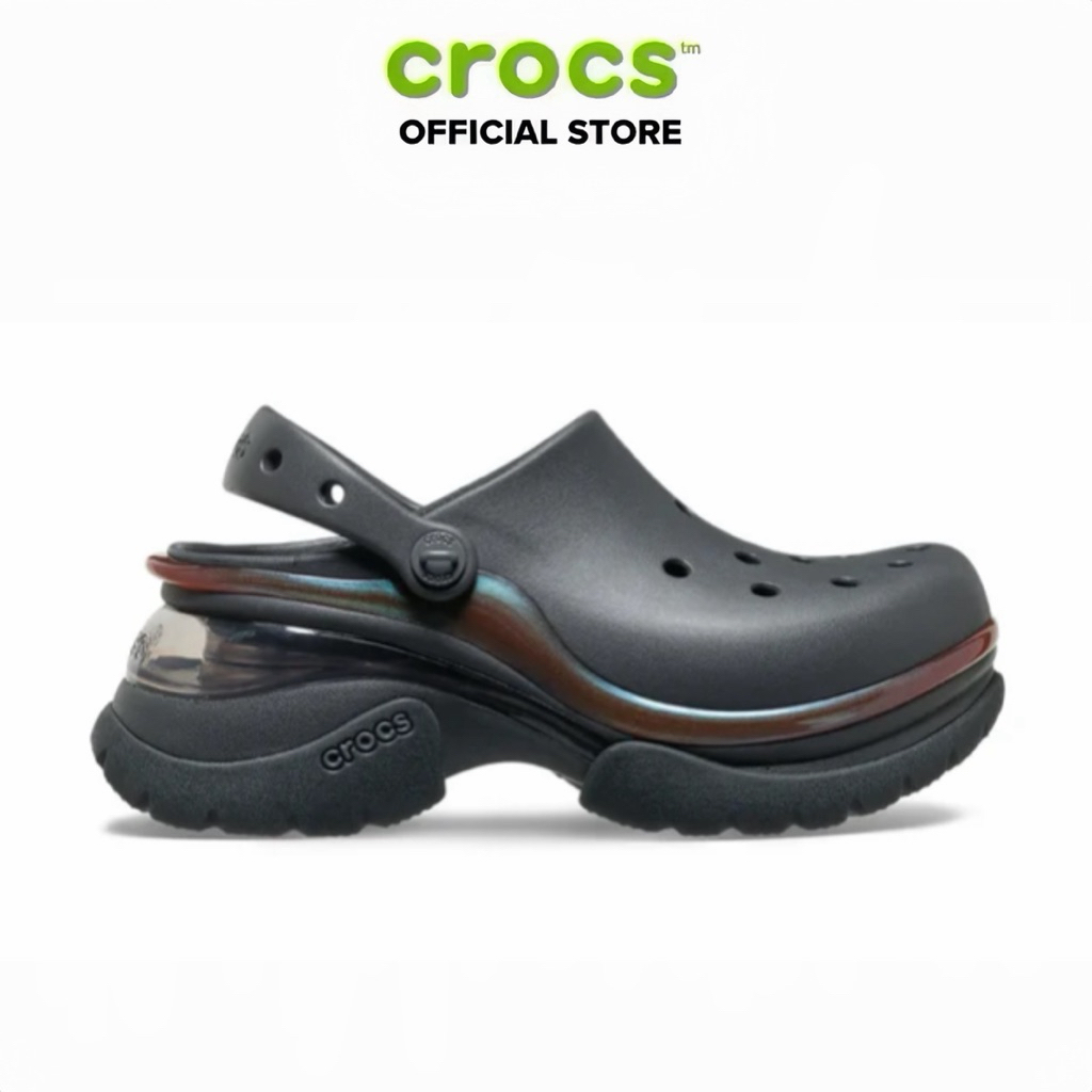 [ CHÍNH HÃNG ] Giày Dép Crocs Super Bae Clog Black