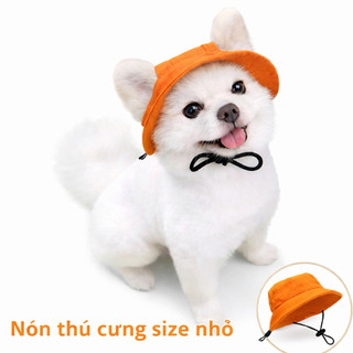 nón bèo cho chó mèo mẫu mới