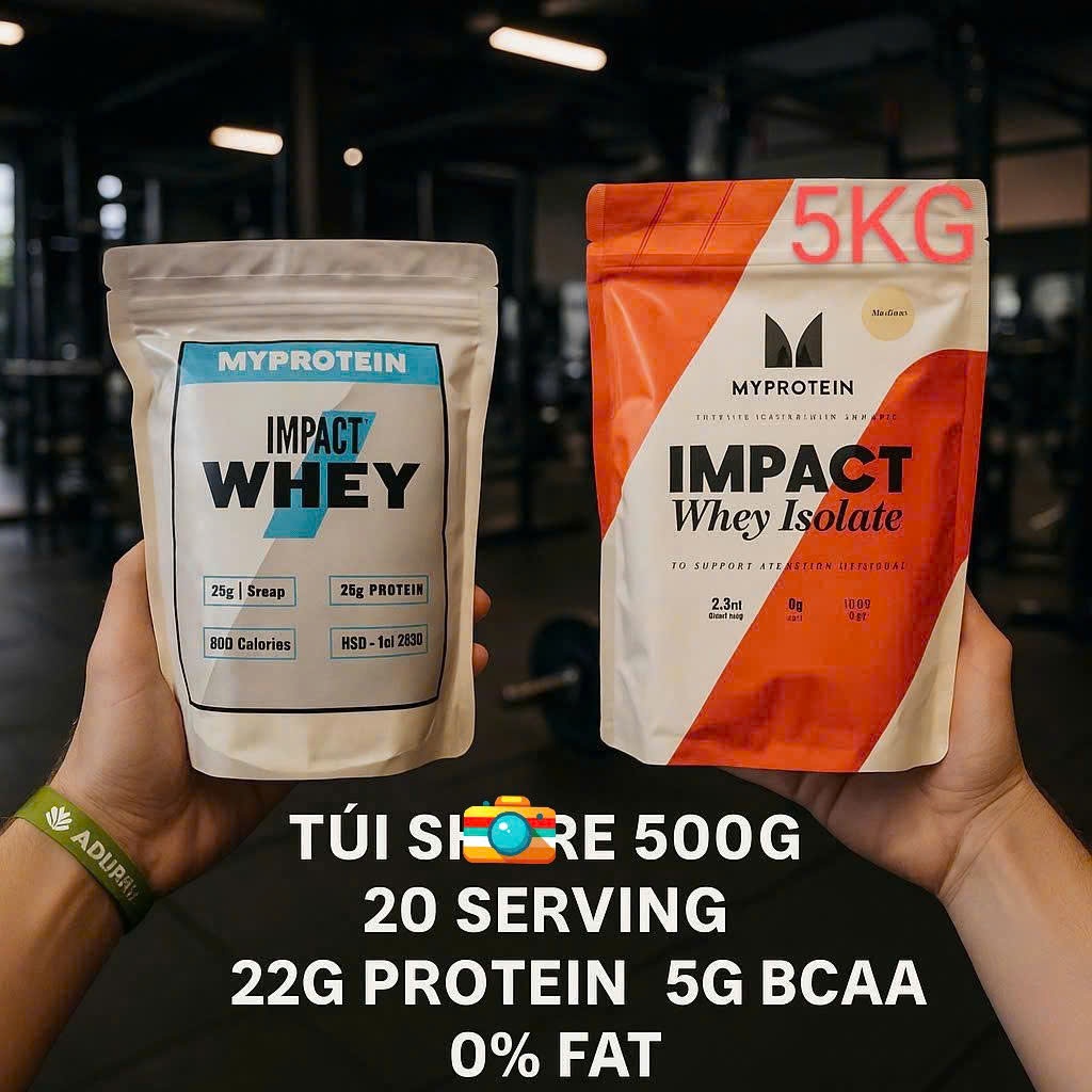 Sữa Bột Protein IMPACT WHEY ISOLATE MyProtein
