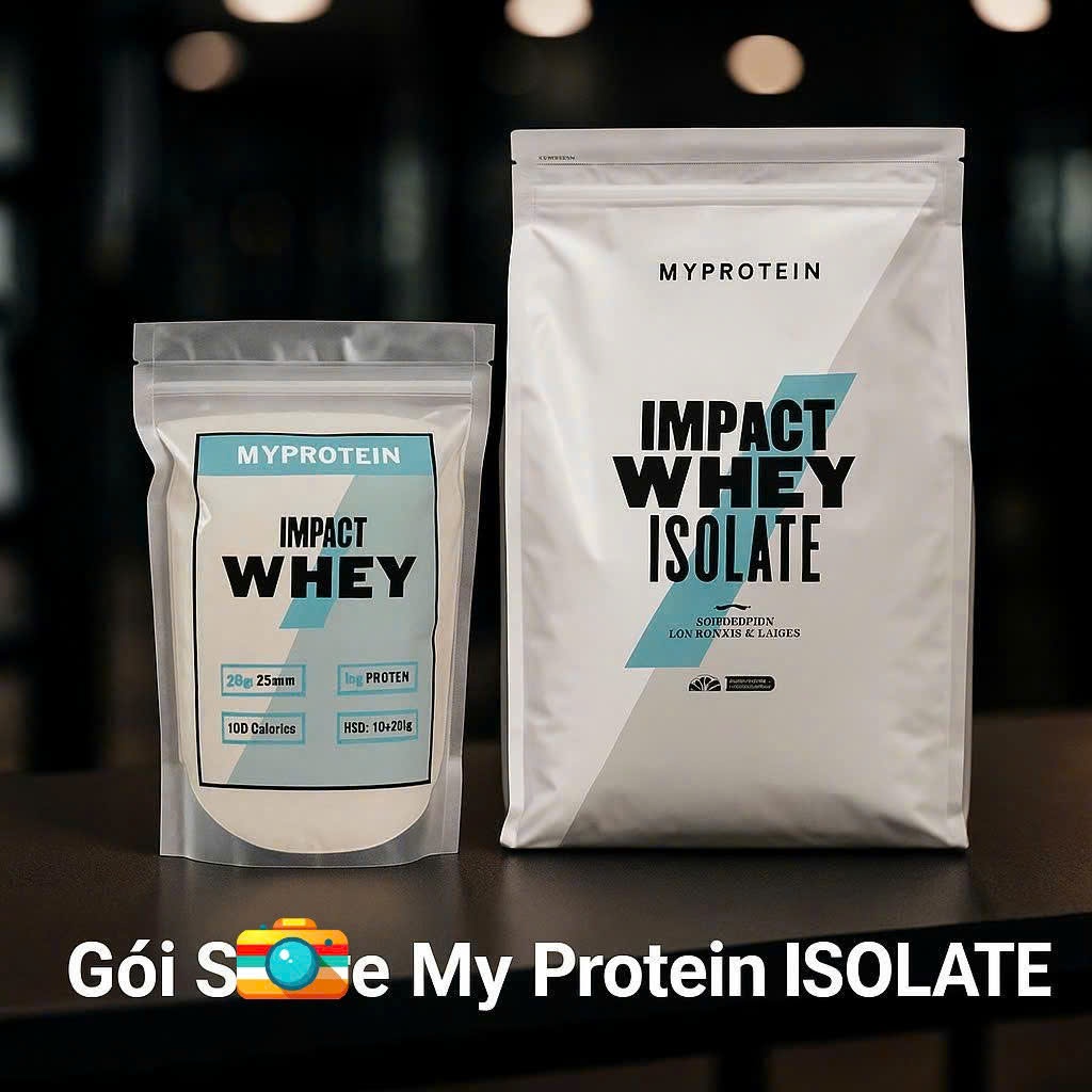 Sữa Bột Protein IMPACT WHEY ISOLATE MYPROTEIN - ShapeYourBody