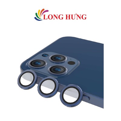 Dán Camera cường lực viền màu chống va đập MiPow DiamondShield Glass Alumium dành cho iP 14 Pro/14 Pro Max BJ14B