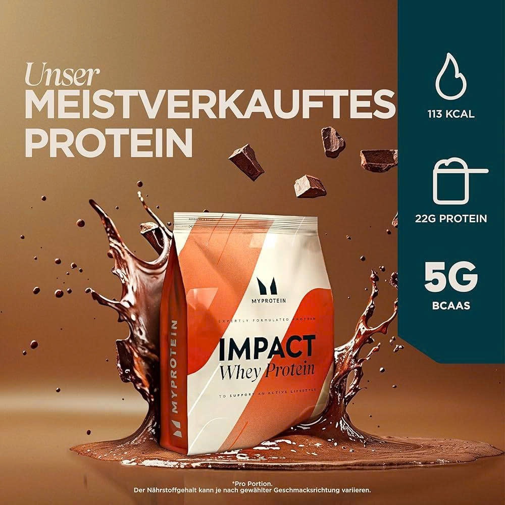 Bột Sữa Bổ Sung Dinh Dưỡng Myprotein - Impact Whey Protein 1kg (40 Servings) Bổ Sung Protein