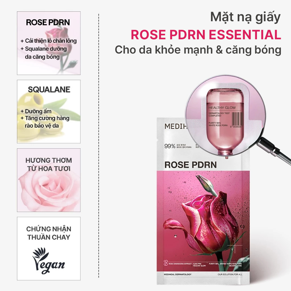 Combo 10 Mặt Nạ Mediheal Essential Collection Mask Dưỡng Ẩm, Phục Hồi Từ Sợi Tre 24ml - FS | BigBuy360 - bigbuy360.vn